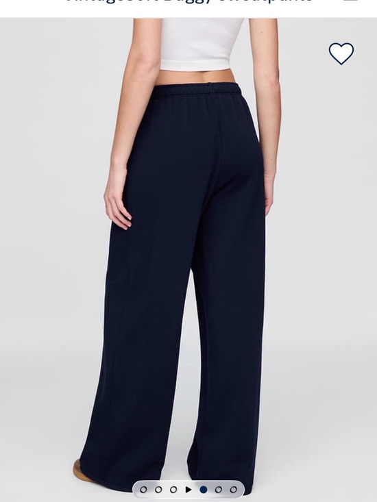 GAP Pants - GAP Wide-Leg Pants in Navy